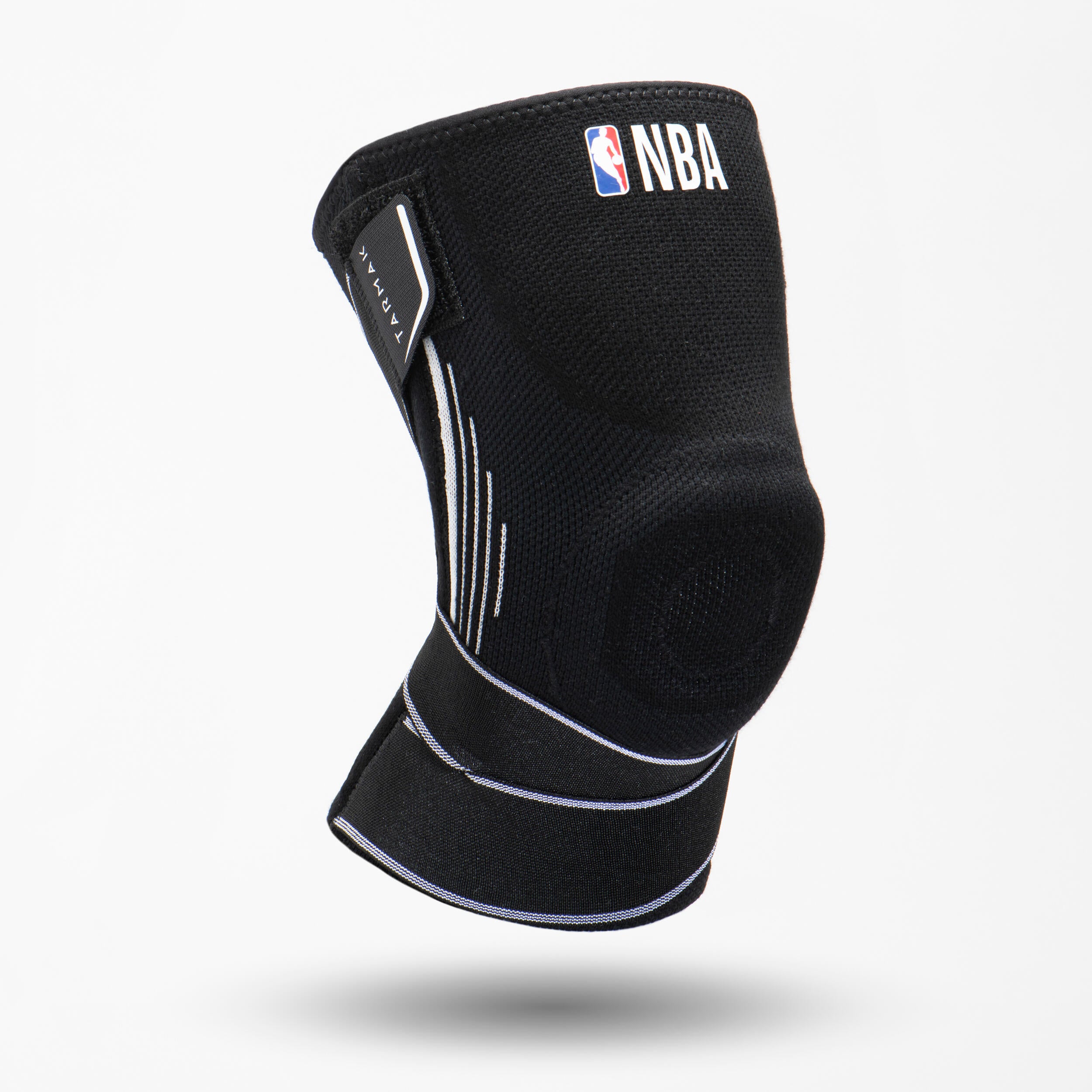 TARMAK - Knee Protector or Supporter Cap with Non Slip Tech, NBA Licensed, 500 - Black