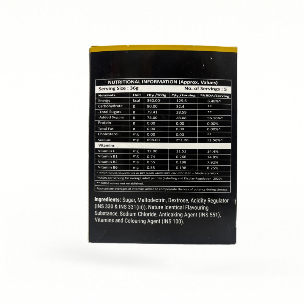 DECATHLON - Hydration Powder 500gm - Peach/Lemon